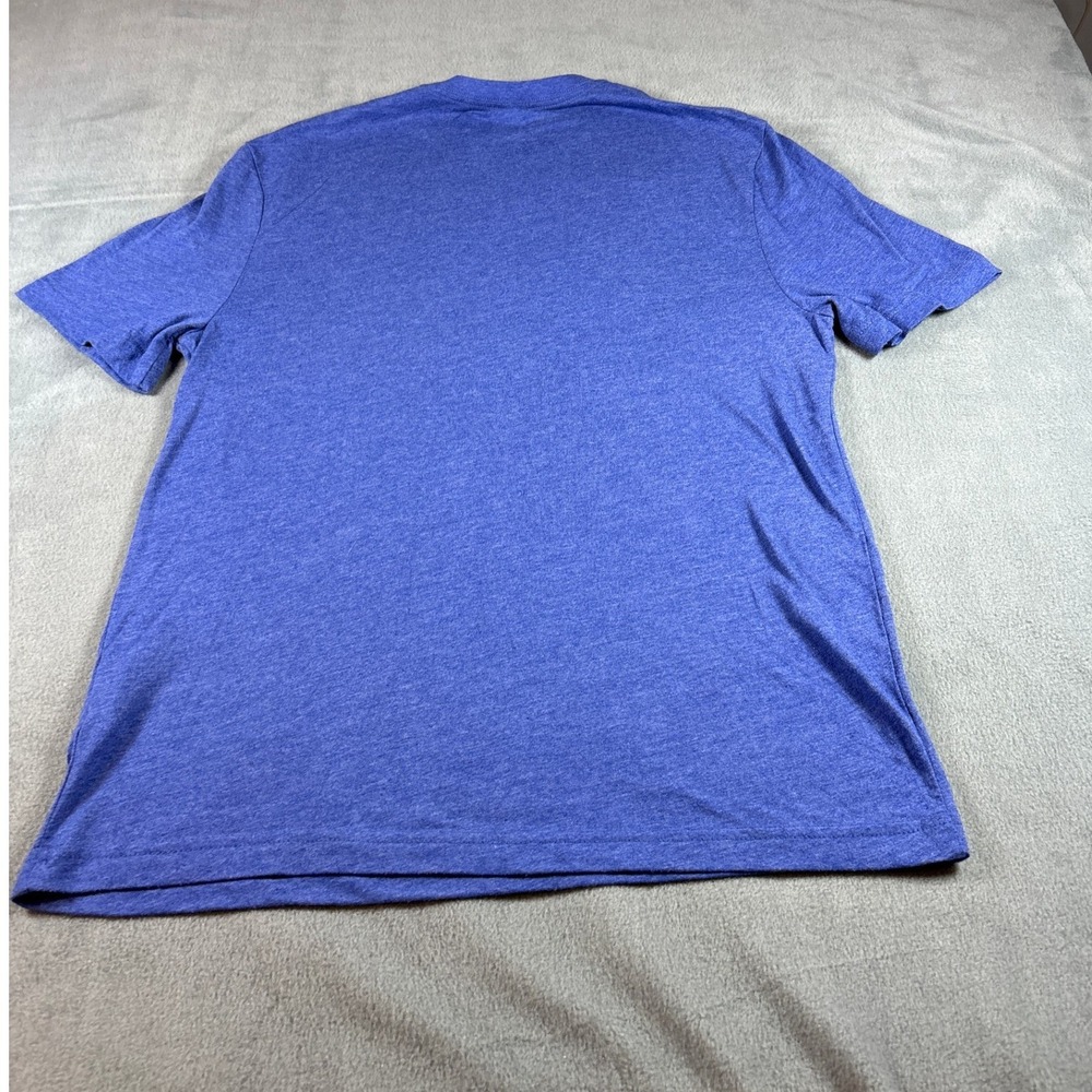 Majestic Los Angeles Dodgers Mens Blue Heather Graphic T-Shirt Size Medium MLB - Picture 5 of 5